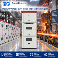 Armoire d'isolation blindée extractible industrielle KYN28A-12 MV IP40 pour la distribution d'énergie en poste de transformation
