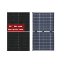 Panneau solaire bifacial LONGi Hi-MO5 haute efficacité LR5-72HBD 540-560W 545W 550W 144 demi-cellules en stock pour la vente en gros