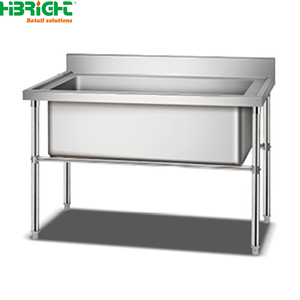 Mesa de Lavado de Platos Highbright Super Resistente con Ruedas y Patas Redondas - Product Image 2
