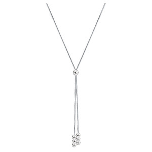 Collana con Nappa di Perline Rotonde in Rame, Choker Regolabile Stile Sportivo, Catena in Bambù Unisex Design <span class=keywords><strong>Felpa</strong></span> - Product Image 5