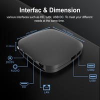 Nouvelle Box TV Android 4K pour le Commerce International, Processeur Quad-core, Wi-Fi 5G, Prise en Charge du Partage d'Écran HD