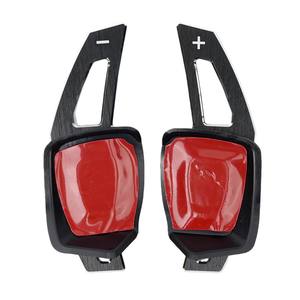 Extension de palettes de changement de vitesse pour volant de voiture en alliage d'aluminium 4 branches pour modification de palettes de changement de vitesse argentées et noires - Product Image 5