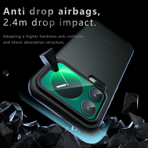 Funda Protectora Rígida Transparente para Teléfono con Parte Trasera de Airbag Mate para Redmi Note 15 14 13 Pro Plus Turbo 4 K90 <span class=keywords><strong>Poco</strong></span> F8 K80, Cubierta Protectora de TPU - Product Image 5