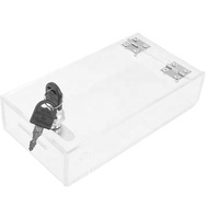 Verrouillage de casque de connexion de téléphone personnalisé polyvalent de haute qualité en plastique noir et boîte de verrouillage de prison de téléphone avec minuterie