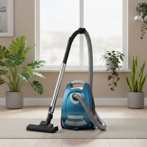 Small Wireless Dry Electric Carpet Cleaner Handheld Canister <b>Vacuum</b> Cleaner with Bag for Car and Home - Product Image 5