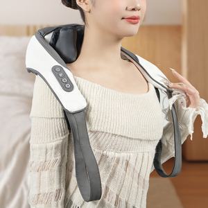 Premium Electric Shiatsu Massageador Pescoço e Ombro com Aquecimento Back Body Relaxamento Dispositivo - Product Image 6