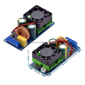 บอร์ดแอมพลิฟายเออร์ดิจิตอล Class D กำลังสูง 500W รุ่น TOPCUS IRS2092 IRS2092S โมดูลเพาเวอร์แอมป์เสียงโมโน HIFI มีสินค้าในสต็อก - Product Image 2