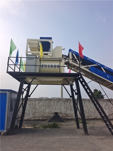 Planta Mezcladora de Concreto Portátil Modular Hzs de 25 a 180 Metros Cúbicos/H, Componentes Clave Incluyendo Motor, PLC y Rodamientos - Product Image 5