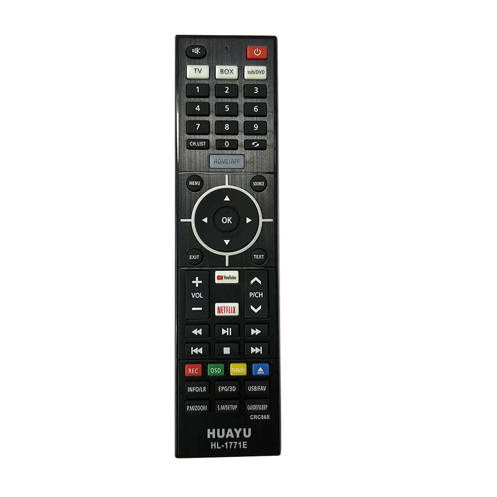 <strong>HUAYU</strong> HL-177E Learning <strong>Code</strong> <strong>Remote</strong> Control with 4 Buttons for TV Box and DVD