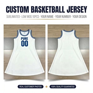 Robe de <span class=keywords><strong>basket</strong></span>-ball personnalisée pour <span class=keywords><strong>femme</strong></span>, motif arc-en-ciel, sans manches, en maille, pour équipe de cheerleading, vente en gros, faible MOQ, OEM - Product Image 2