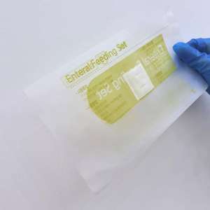 Kantong PE Kertas Stiker Medis Transparan Bernapas untuk Kemasan Kateter Urin Sekali Pakai - Product Image 3