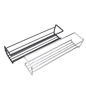 Étagère à épices murale métallique à plusieurs niveaux sans perçage, support <span class=keywords><strong>de</strong></span> rangement pour bocaux Mason, idéal pour la cuisine - Nouveauté très prisée sur Amazon - Product Image 6
