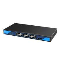 24 port gigabit ethernet switch saklar jaringan dengan sfp port