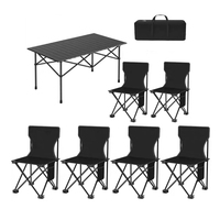 Table à bière pliante extérieure et ensemble de bancs pour pique-nique, camping, jardin, chaise et table de camping