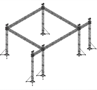 Système de levage de treillis en aluminium pour éclairage de scène, décoration de salle de conférence, banquet d'hôtel