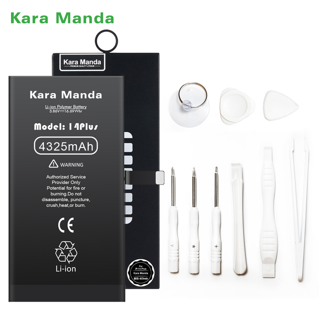 Kara Manda New Phone Battery Wholesale Replacement Battery for iPhone X Xs 11 12 13 14 Pro Max iPhone Xs Max Battery