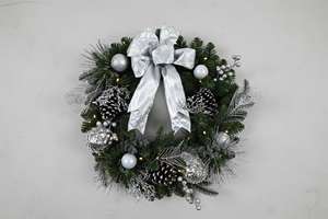 Fashion Design Eco-Friendly Pvc Christmas <b>Wreath</b> Festival Decoration <b>Artificial</b> Christmas <b>Wreath</b> - Product Image 5