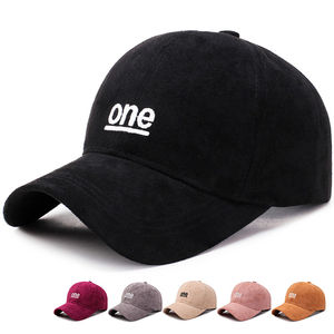 2025定制您自己的设计男装高拉斯字母刺绣标志6面板经典结构化麂皮棒球帽帽 - Product Image 3