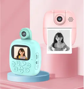 Instant Print Camera Voor Kinderen 1080P Hd Videorecorder Voor Meisjes Jongens Geschenken Selfie Videocamera Voor Kind Instant Fotocamera 'S