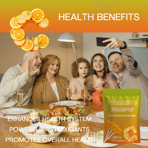 Aeglewell doğal vitamini lollipopları temini, C vitamini meyve lollipopları açısından zengin, hem çocuklar hem de yetişkinler iç<span class=keywords><strong>in</strong></span> uygun - Product Image 2