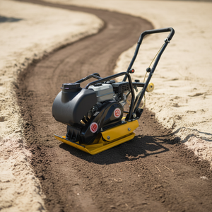 Compactadora de Placas <span class=keywords><strong>Manual</strong></span> Tipo <span class=keywords><strong>Wacker</strong></span>, Placa Vibratoria a Diésel para Asfalto y Suelo - Product Image 1