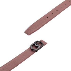 Cinturones reversibles de cuero genuino para hombre, con hebillas de acero inoxidable de lujo personalizadas, negro y marrón - Product Image 5