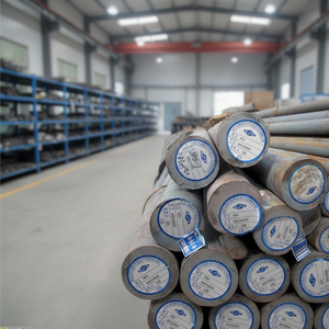 Barre ronde en <span class=keywords><strong>acier</strong></span> au carbone conforme aux normes ASTM EN 45 16Mn 40Cr 35CrMo 65Mn 60Si2Mn SAE4340 - Product Image 1