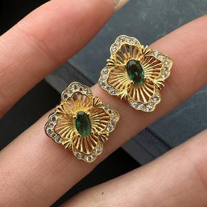 Pendientes de Plata de Ley S925 con Circonita, Estilo Antiguo, Ligeros y de Lujo, Joyería de Moda Sencilla para el Día a Día, Venta al por Mayor - Product Image 4