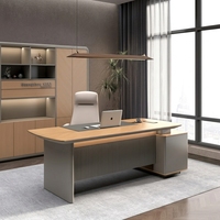 Bureau de direction moderne pour PDG, directeur, responsable, table de bureau de direction, mobilier de bureau, table de bureau, usage de bureau