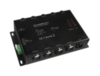 Répéteur/Diviseur DMX universel 8 ports, prend en charge les connecteurs XLR 3 broches/5 broches, sorties isolées pour protéger le contrôleur maître SR-2100AMP-8CH-3