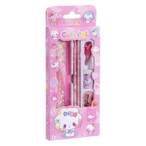 New Children's Birthday Companion Box for Students Kindergarten Reward <b>Small</b> Gift Stationery Set With Ruler - Product Image 2
