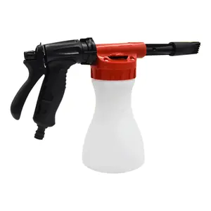 Professional Factory Portable Car Foam Lance Water Gun High Pressure 3 Grade Nozzle Garden Watering Jet Spray