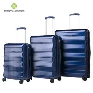 Handbagage Reizen Abs Pc Koffer Tsa Spinner Wielen Bagage Sets Trolley