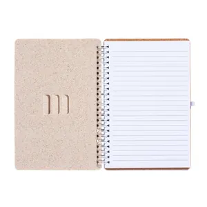 Quaderno in sughero con supporto, merchandising sostenibile - Product Image 2