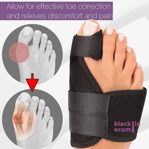 Correcteur d'hallux valgus réglable et séparateur d'orteils pour le soulagement de la douleur et le soutien de l'alignement du pied - Vente en gros - Product Image 3