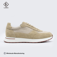 Chaussures de luxe pour hommes LANCI OEM, fabricant de chaussures personnalisées avec logo, chaussures de sport respirantes en mesh, chaussures de luxe pour hommes, baskets de haute qualité