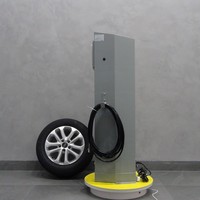 IT680 Coin Operated Nitrogen Tire Inflator Digital LCD Floor Standing Tyre Air Filler for Car Motorcycle Light Truck