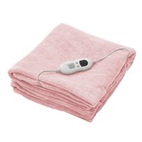 Couverture chauffante électrique portable avec manches et poche pour les pieds, en flanelle et sherpa, 50x60 pouces, pour canapé, lit, bureau