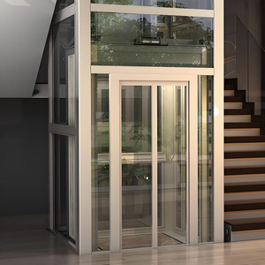 Elevador automático de seguridad para pasajeros de 2 a 5 pisos, elevador de Villa con máquina de tracción sin engranajes para residencias y hoteles - Product Image 6