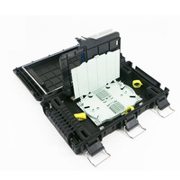 Terminal de fibre optique IP68 à 8 cœurs, boîtier pour fibre optique avec plateau d'épissure à cassette plc, nouveau design