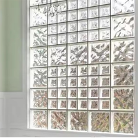 Briques en verre cristal pour mur polyvalent intérieur extérieur Application cuisine salon salle de bain atelier hôtel escalier