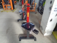 Banc de musculation à domicile avec rack rotatif pour exercices des jambes, des bras, du torse et du dos – Sécurité et ajustabilité commerciales garanties