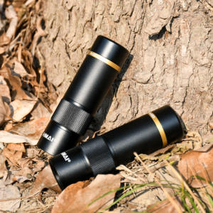 고품질 미니 ED 단안경 8x32 Bak4 프리즘 멀티코팅 렌즈 금속 구조 1년 보증 망원경 블랙 295g - Product Image 5