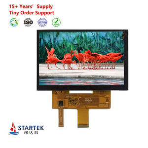 Startek 7 inch màn hình LCD <span class=keywords><strong>TFT</strong></span> góc nhìn đầy đủ 800*480 Độ phân giải RGB giao diện sc5004/sc5005 Bảng điều khiển 800x480 LCD - Product Image 3