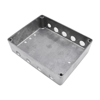 Boîte de pédale à effet, acier inoxydable 1590BB, boîtier en aluminium pour pédales, 120x94x34mm
