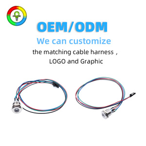 16毫米银白色发光二极管电源开关12V 220自锁3p开/关防水不锈钢IK08/IK10 IP65/IP67保护 - Product Image 5