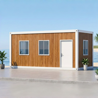 Maison préfabriquée à construction rapide avec structure en panneaux sandwich pour hôtel, école, salon et chambre à coucher