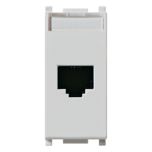 ตัวเชื่อมต่อ RJ45 Cat5e UTP อีเธอร์เน็ต แผงติดผนัง ช่องเสียบเครือข่ายพอร์ตเดียว - Product Image 1