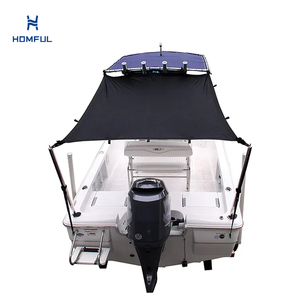 HOMFUL T-Top Shade Bimini Top Extension Marine Boat T-Top Shade - Product Image 1