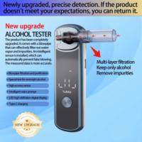 Dernier modèle d'alcootest professionnel d'usine avec affichage numérique rechargeable